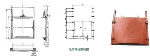 PGZ高压铸铁闸门结构图